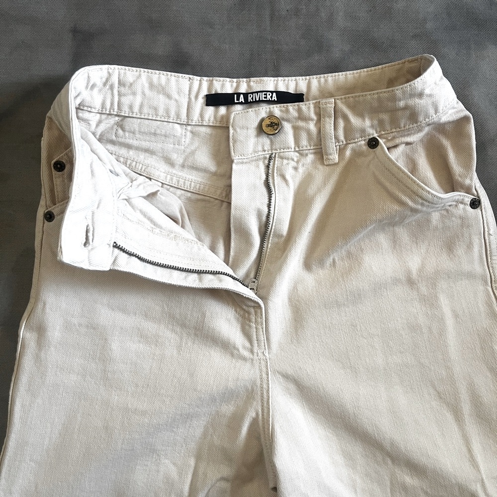 Jacquemus La Riviera Wide Leg Jeans - Picture 4 of 10